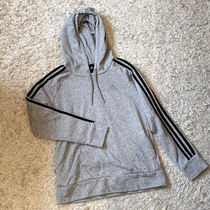 Gray Adidas Hoodie